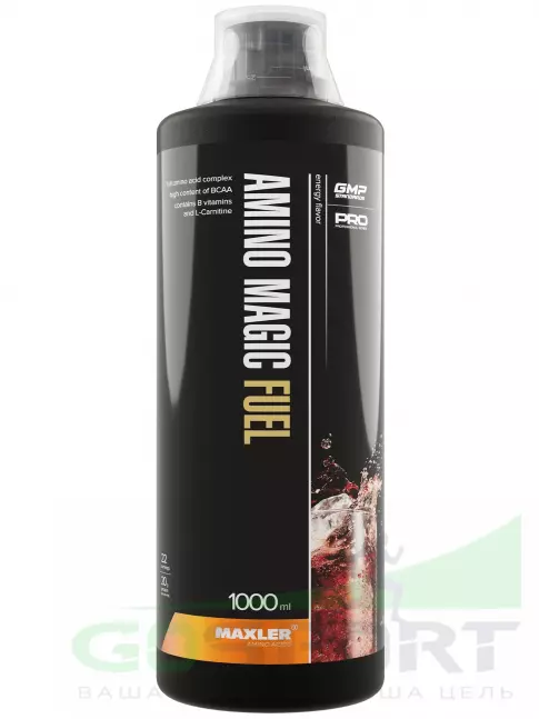 Жидкие аминокислоты MAXLER Amino Magic Fuel 1000 мл, Энерджи Жидкие аминокислоты MAXLER Amino Magic Fuel 1000 мл, Энерджи
