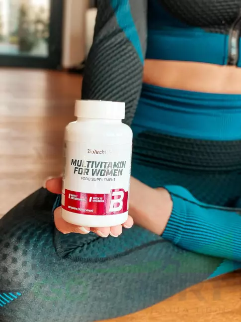 Витамины для женщин BioTechUSA Multivitamin For Women ДУБЛЬ 60 таблеток