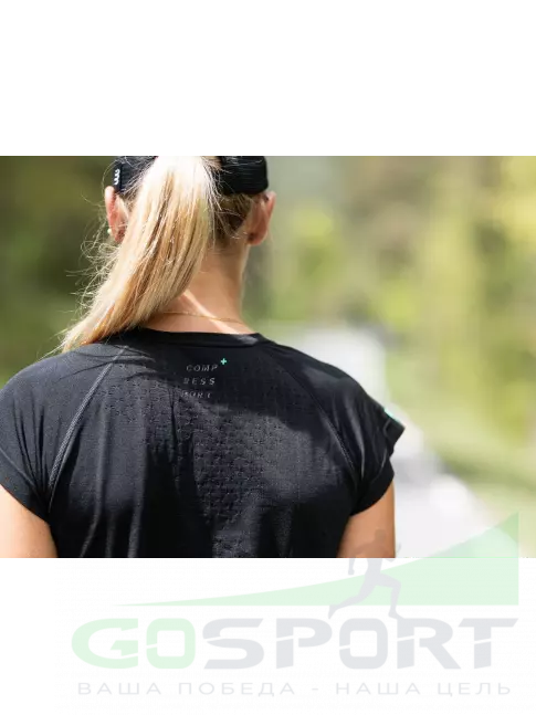 Футболка Compressport Футболка Женская Tshirt - Black Edition 2021 L Футболка Compressport Футболка Женская Tshirt - Black Edition 2021 L