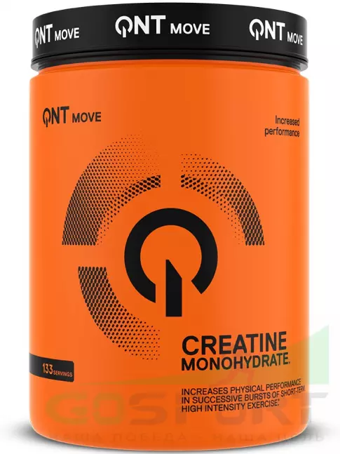 Креатин моногидрат QNT Creatine Monohydrate 800 г, Натуральный