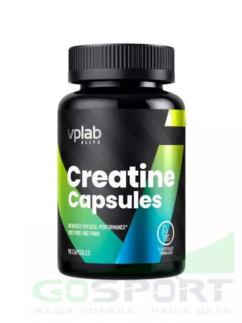 Креатин моногидрат VP Laboratory CREATINE CAPSULES 90 капсул, Нейтральный Креатин моногидрат VP Laboratory CREATINE CAPSULES 90 капсул, Нейтральный