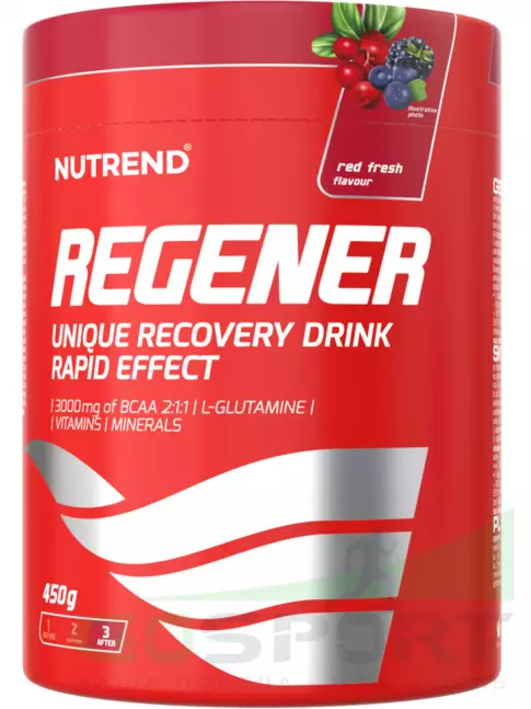Восстановление NUTREND Regener 450 г, Красная свежесть
