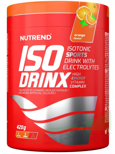 Изотоник NUTREND Isodrinx 420 г, Апельсин Изотоник NUTREND Isodrinx 420 г, Апельсин