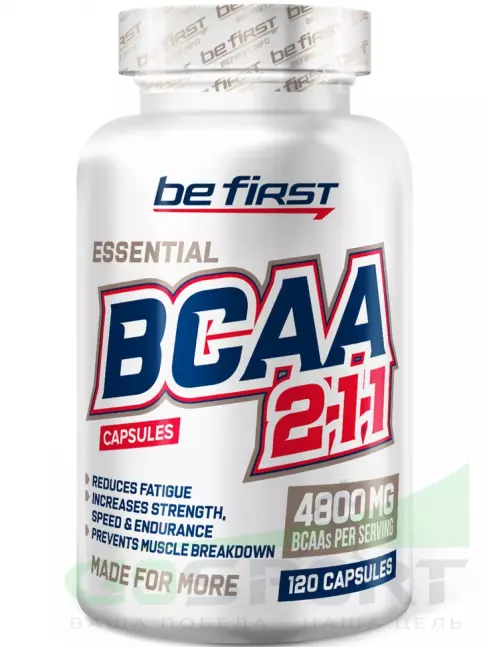BCAA Be First BCAA Capsules 2:1:1 120 капсул BCAA Be First BCAA Capsules 2:1:1 120 капсул