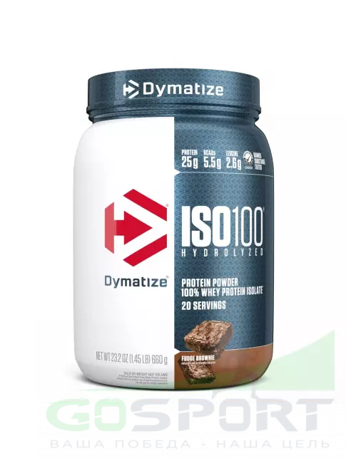 Изолят протеина Dymatize ISO100 Hydrolyzed 660 г, Шоколадное Пирожное с Помадкой Изолят протеина Dymatize ISO100 Hydrolyzed 660 г, Шоколадное Пирожное с Помадкой