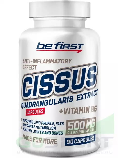 Комплекс хондропротекторов Be First Cissus Quadrangularis Extract 90 капсул