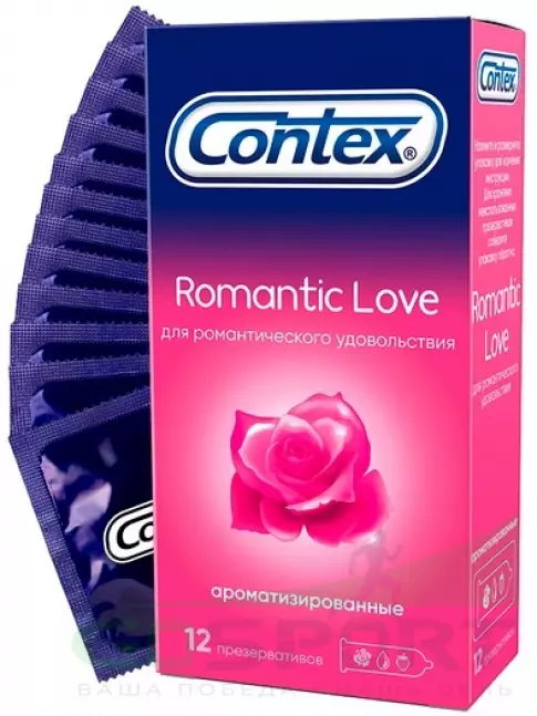 Презервативы Contex Romantic Love (ароматизированные) 12 шт