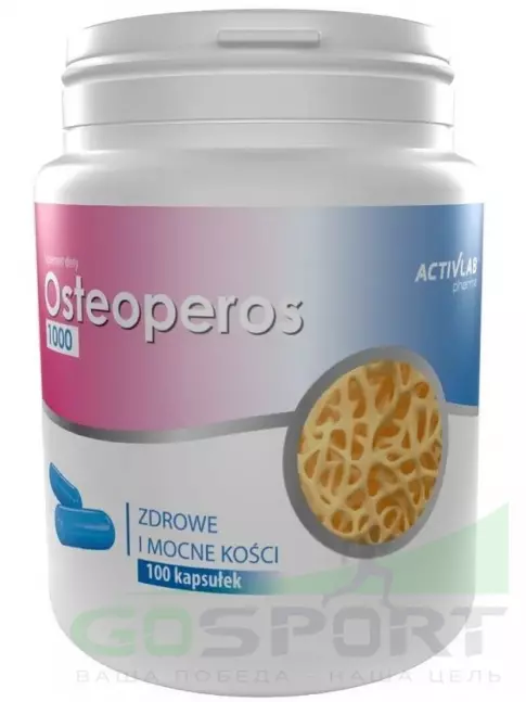 Кальций ActivLab Osteoperos 1000 100 капсул, Нейтральный