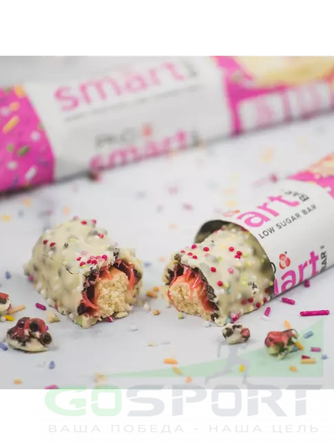Протеиновый батончик PhD Nutrition Smart Bar 64 г, Праздничный торт Протеиновый батончик PhD Nutrition Smart Bar 64 г, Праздничный торт