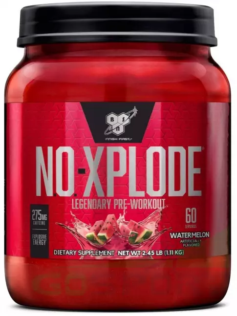 Предтреник в порошке BSN NO-XPLODE 3.0 New 1110 г, Арбуз