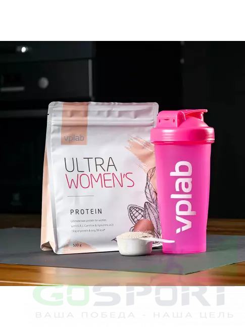 Сывороточный протеин VP Laboratory Ultra Women`s Protein 500 г, Шоколад Сывороточный протеин VP Laboratory Ultra Women`s Protein 500 г, Шоколад