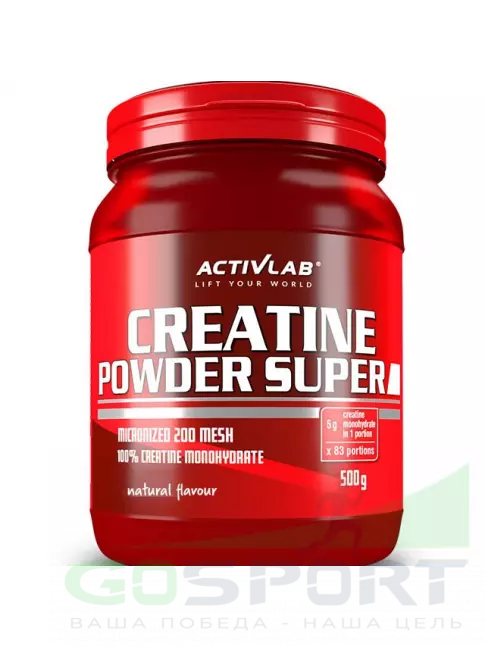 Креатин моногидрат ActivLab Creatine Powde 500 гр, Нейтральный