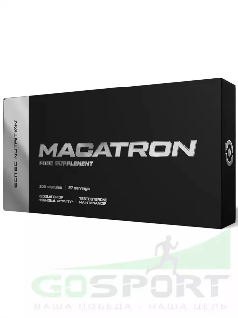 Тестобустеры Scitec Nutrition Macatron 108 капсул Тестобустеры Scitec Nutrition Macatron 108 капсул