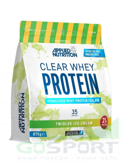 Изолят протеина APPLIED NUTRITION Clear Whey Protein 875 г, Крученое Мороженое