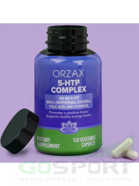 5-HTP Orzax 5-HTP Complex 120 веган капсул 5-HTP Orzax 5-HTP Complex 120 веган капсул