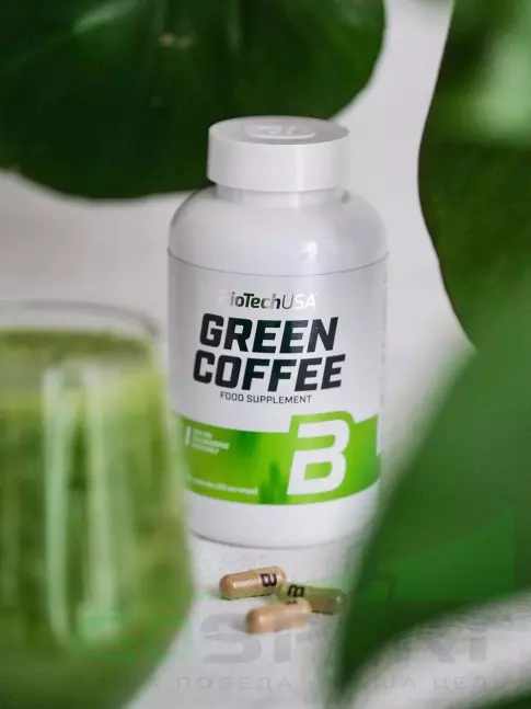 Кофеин BioTechUSA Green Coffee 1000 mg 120 капсул