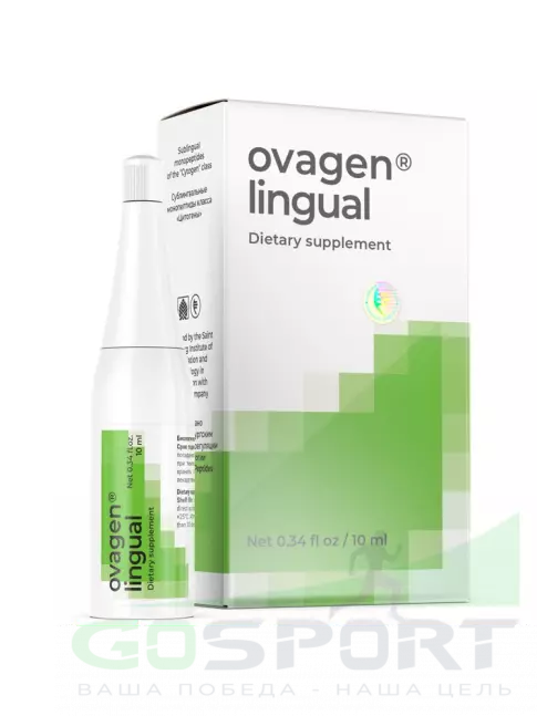 Пептиды Хавинсона PEPTIDES Оваген (Ovagen) лингвал 10 мл Пептиды Хавинсона PEPTIDES Оваген (Ovagen) лингвал 10 мл