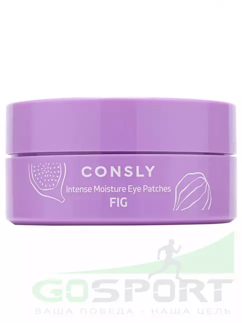 Патчи CONSLY Probiotic Biome Intense Moisture Fig Hydrogel Eye Patches 60 шт Патчи CONSLY Probiotic Biome Intense Moisture Fig Hydrogel Eye Patches 60 шт