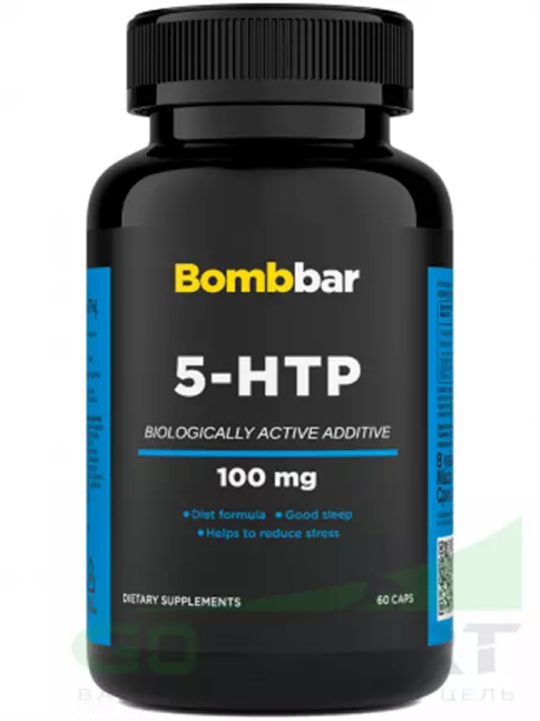 5-HTP BombBar 5-HTP 100 mg 60 капсул 5-HTP BombBar 5-HTP 100 mg 60 капсул