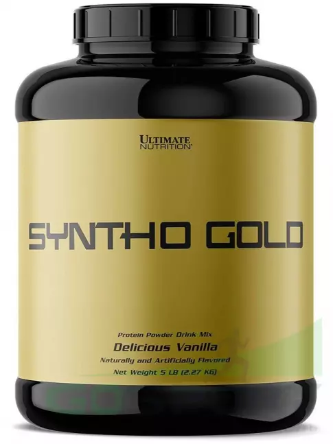 Комплексный протеин Ultimate Nutrition Syntha Gold 2270 г, Ваниль Комплексный протеин Ultimate Nutrition Syntha Gold 2270 г, Ваниль