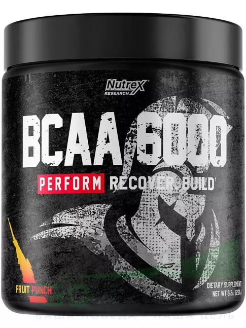 BCAA Nutrex BCAA 6000 2:1:1 232 г, Фруктовый пунш