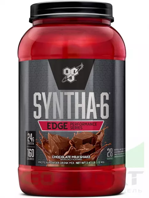 Комплексный протеин BSN SYNTHA-6 EDGE 1040 г, Шоколадный молочный коктейль Комплексный протеин BSN SYNTHA-6 EDGE 1040 г, Шоколадный молочный коктейль