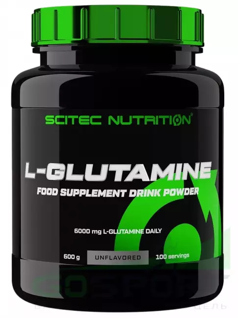 L-Глютамин Scitec Nutrition L-Glutamine 6000 mg 600 г, Натуральный L-Глютамин Scitec Nutrition L-Glutamine 6000 mg 600 г, Натуральный