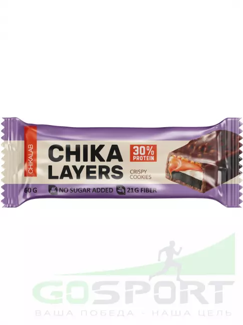 Протеиновый батончик Chikalab Chika Layers 3 х 60 г, Микс 1 Протеиновый батончик Chikalab Chika Layers 3 х 60 г, Микс 1
