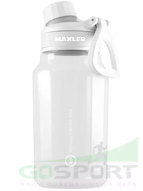Шейкер 700 мл MAXLER Water Bottle Shake&Mix 750 мл, Белый Шейкер 700 мл MAXLER Water Bottle Shake&Mix 750 мл, Белый