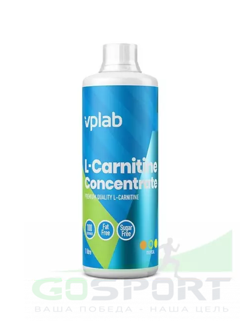 L-Карнитин жидкий VP Laboratory L-CARNITINE-CONCENTRATE 1000 мл, Тропические фрукты L-Карнитин жидкий VP Laboratory L-CARNITINE-CONCENTRATE 1000 мл, Тропические фрукты