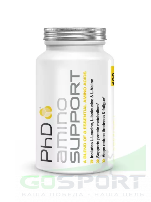 Аминокислоты PhD Nutrition Amino Support Tablets (180) 180 таблеток Аминокислоты PhD Nutrition Amino Support Tablets (180) 180 таблеток