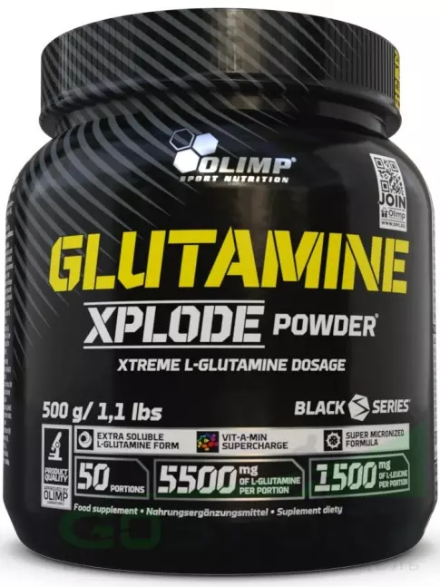 L-Глютамин OLIMP GLUTAMINE XPLODE POWDER 500 г, Лимон L-Глютамин OLIMP GLUTAMINE XPLODE POWDER 500 г, Лимон