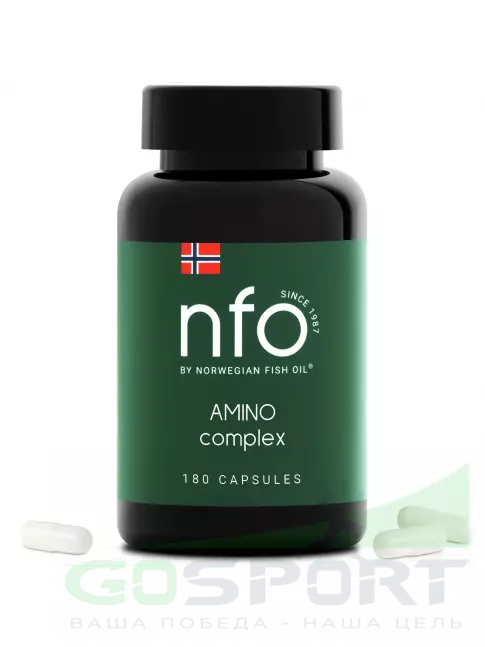 Аминокислоты NFO Amino Complex 180 капсул Аминокислоты NFO Amino Complex 180 капсул