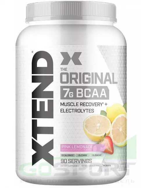 BCAA Xtend Xtend Original 2:1:1 1194 г, Розовый лимонад BCAA Xtend Xtend Original 2:1:1 1194 г, Розовый лимонад