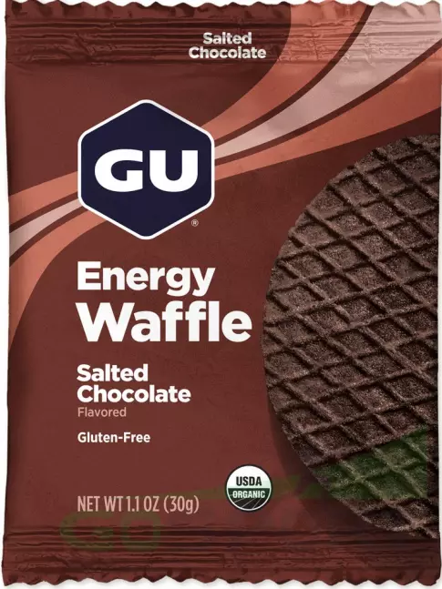 Энергетический батончик GU Energy Labs GU ENERGY STROOPWAFEL no caffeine 30 г, Соленый шоколад Энергетический батончик GU Energy Labs GU ENERGY STROOPWAFEL no caffeine 30 г, Соленый шоколад