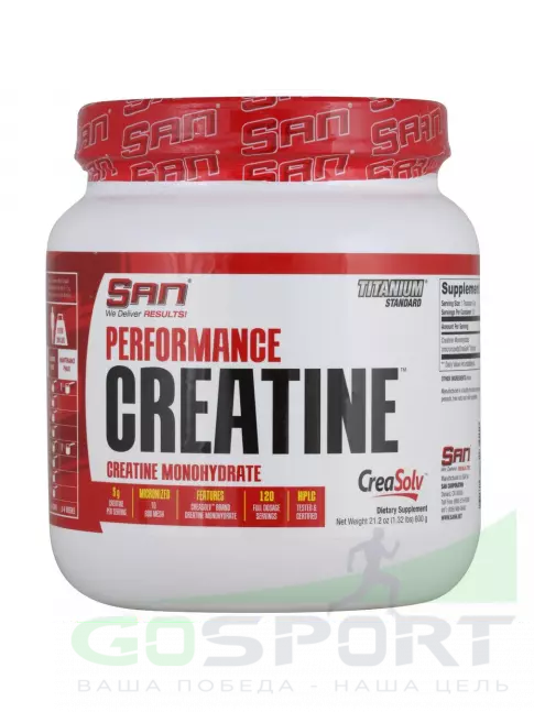 Креатин моногидрат SAN SAN Performance Creatine 600 г Креатин моногидрат SAN SAN Performance Creatine 600 г