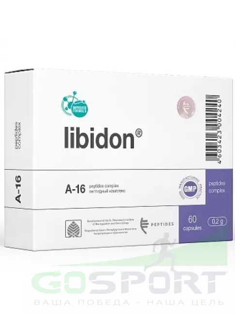 Пептиды Хавинсона PEPTIDES Либидон (Libidon) 60 капсул