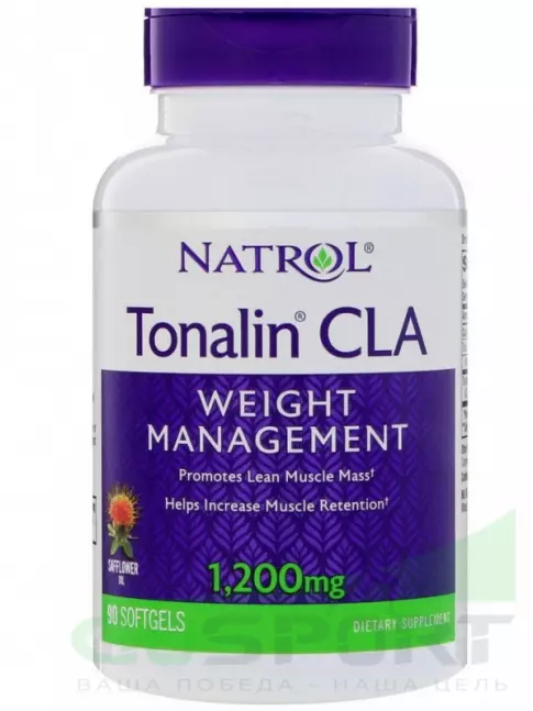 CLA, КЛА Natrol Tonalin CLA 1200 mg 60 капсул CLA, КЛА Natrol Tonalin CLA 1200 mg 60 капсул