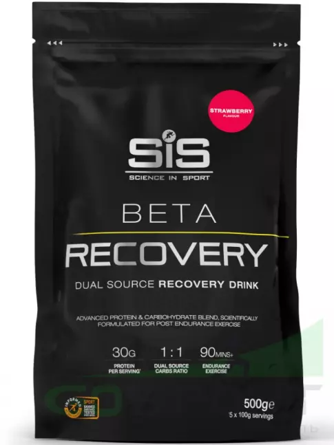 Восстановление SCIENCE IN SPORT (SiS) BETA RECOVERY 500 г, Клубника Восстановление SCIENCE IN SPORT (SiS) BETA RECOVERY 500 г, Клубника