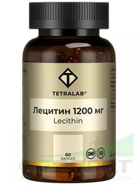 Лецитин TETRALAB Лецитин 60 капсул Лецитин TETRALAB Лецитин 60 капсул