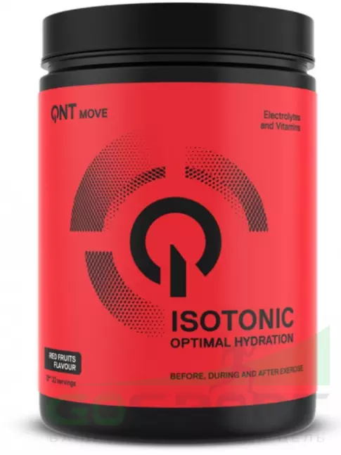 Изотоник QNT Isotonic Powder 660 г, Красные фрукты Изотоник QNT Isotonic Powder 660 г, Красные фрукты