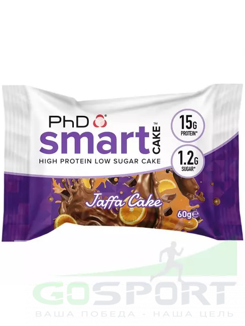 Протеиновый батончик PhD Nutrition Smart Cake печенье 60 г, Jaffa торт Протеиновый батончик PhD Nutrition Smart Cake печенье 60 г, Jaffa торт