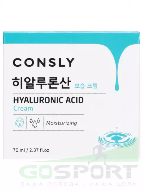 Кремы, гели для лица CONSLY Hyaluronic Acid Moisturizing Cream 70 мл Кремы, гели для лица CONSLY Hyaluronic Acid Moisturizing Cream 70 мл