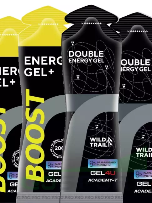 Гель питьевой GEL4U BOOST 2 x 60 г, 2 x 75 г, Вишня, Цитрус