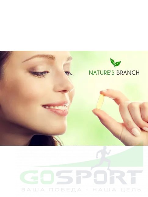 Омега-3 Nature's branch Fish Oil Omega-3 Triple Strength 60 капсул, Лимон