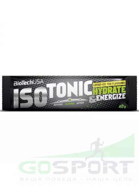 Изотоник BioTechUSA BioTech IsoTonic 40 г, Лимонный чай Изотоник BioTechUSA BioTech IsoTonic 40 г, Лимонный чай
