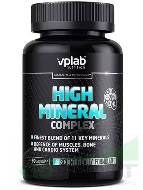 Основные минералы VP Laboratory HIGH MINERAL COMPLEX 90 капс, Нейтральный Основные минералы VP Laboratory HIGH MINERAL COMPLEX 90 капс, Нейтральный
