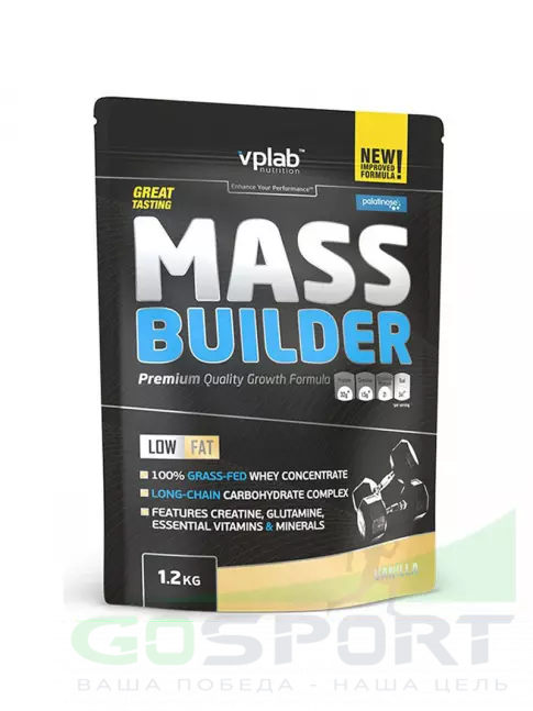 Гейнер VP Laboratory MASS BUILDER 1200 г, Ваниль