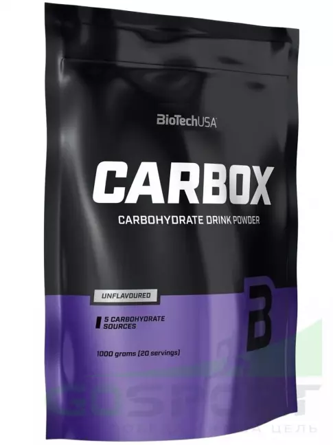 Углеводная загрузка BioTechUSA Carbox 1000 г, Без вкуса Углеводная загрузка BioTechUSA Carbox 1000 г, Без вкуса