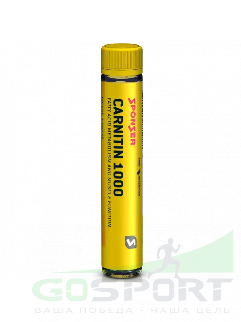 L-Карнитин жидкий SPONSER L-CARNITINE 1000 TRINKAMPULLE 30 x 25 мл, Персик L-Карнитин жидкий SPONSER L-CARNITINE 1000 TRINKAMPULLE 30 x 25 мл, Персик